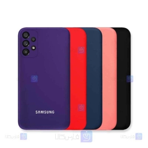 قاب سیلیکونی اصلی Samsung Galaxy A13 4G مدل محافظ لنزدار