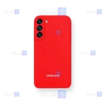قاب سیلیکونی اصلی Samsung Galaxy S21 مدل محافظ لنزدار
