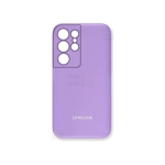 قاب سیلیکونی اصلی Samsung Galaxy S21 Ultra مدل محافظ لنزدار