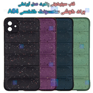 قاب پافری گوشی A04 مدل آبرنگی