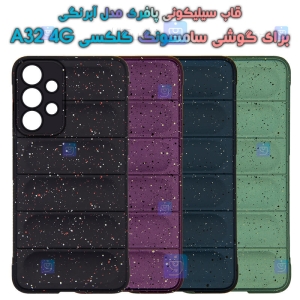 قاب پافری Samsung Galaxy A32 4G مدل آبرنگی