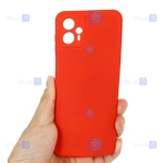 قاب سیلیکونی Motorola Moto G23 مدل محافظ لنز دار
