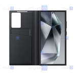 کیف هوشمند اصلی Samsung Galaxy S24 Ultra مدل Smart View Wallet Case