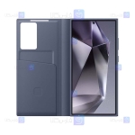 کیف هوشمند اصلی Samsung Galaxy S24 Ultra مدل Smart View Wallet Case