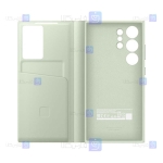 کیف هوشمند اصلی Samsung Galaxy S24 Ultra مدل Smart View Wallet Case