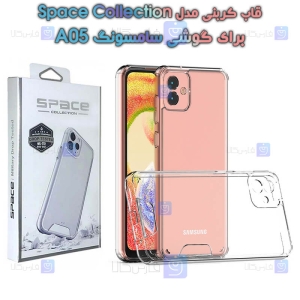 قاب پشت کریستالی Samsung Galaxy A05 مدل Space Collection با محافظ لنز