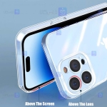 قاب گوشی Apple iPhone 15 Pro مدل پشت کریستالی محافظ لنزدار