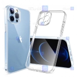 قاب گوشی Apple iPhone 15 Pro Max مدل پشت کریستالی محافظ لنزدار