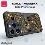قاب ضد ضربه رینگی Apple iPhone 14 مدل XUNDD Pure Gold