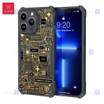 قاب ضد ضربه رینگی Apple iPhone 14 Pro Max مدل XUNDD Pure Gold