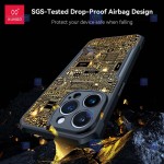 قاب ضد ضربه رینگی Apple iPhone 14 Pro Max مدل XUNDD Pure Gold