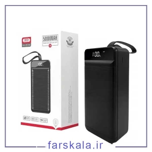 پاور بانک فست شارژ 50000 ایکس او XO PoweBank XO-PR158