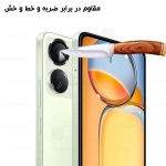 محافظ لنز رینگی Xiaomi Poco C65 مدل 3D Color