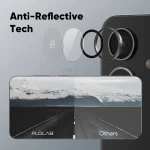 محافظ لنز رینگی سامسونگ گلکسی A15 4G مدل 3D Color