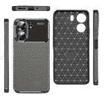 قاب گوشی Xiaomi Redmi 13C 4G مدل Auto Focus Fiber Carbon