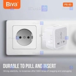 مبدل برق تایمر دار بیوا مدل PS-03