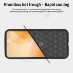 قاب کربنی Xiaomi Poco X6 Pro مدل Brushed Carbon Fiber
