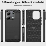 قاب کربنی Xiaomi Redmi Note 13 4G مدل Brushed Carbon Fiber