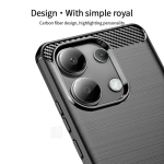 قاب کربنی Xiaomi Redmi Note 13 Pro 4G مدل Brushed Carbon Fiber