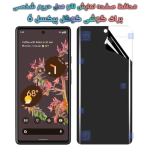 محافظ صفحه نانو گوشی Google Pixel 6 مدل حریم شخصی
