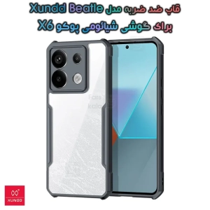 قاب ضد ضربه Xiaomi Poco X6 مدل XUNDD Beatle