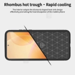 قاب کربنی Xiaomi Redmi K70E مدل Brushed Carbon Fiber