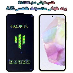 گلس گوشی Samsung Galaxy A35 مدل Cactus