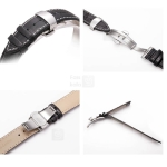 بند چرمی ساعت سامسونگ Gear Sport مدل Crocodile