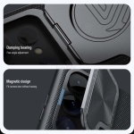 قاب استند مگنتی نیلکین Samsung Galaxy S24 Ultra مدل Textured Prop Magnetic
