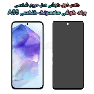 گلس گوشی Samsung Galaxy A55 مدل حریم شخصی