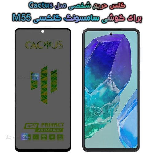 گلس حریم شخصی سامسونگ گلکسی M55 برند Cactus