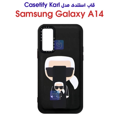 قاب استندی سامسونگ گلکسی A14 5G مدل Casetify Karl