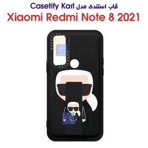 قاب استندی شیائومی ردمی نوت 8 2021 مدل Casetify Karl