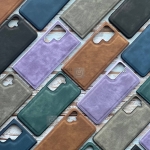 قاب چرمی سامسونگ گلکسی S23 FE طرح Woven