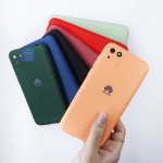 قاب سیلیکونی هواوی Y5P مدل محافظ لنز دار