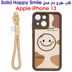 قاب طرح دار آیفون 13 مدل Solid Happy Smile