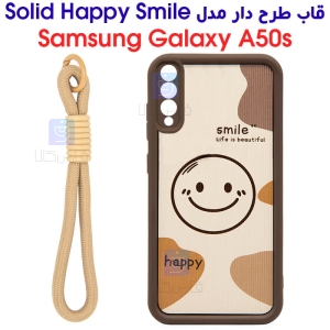 قاب طرح دار سامسونگ گلکسی A50s مدل Solid Happy Smile