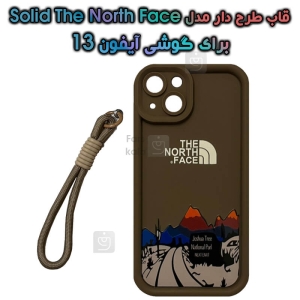 قاب طرح دار آیفون 13 مدل Solid The North Face