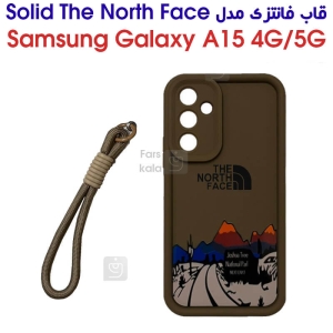 قاب طرح دار گوشی A15 مدل Solid The North Face