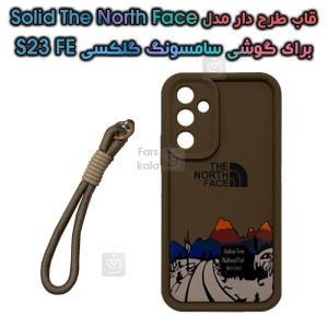 قاب طرح دار گوشی S23 FE مدل Solid The North Face