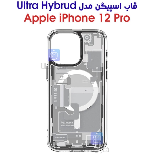 قاب اسپیگن آیفون 12 پرو مدل Ultra Hybrid