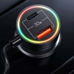 شارژر فندکی 60 وات یوسامز مدل US-CC167