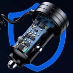 شارژر فندکی 60 وات یوسامز مدل US-CC167