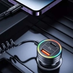 شارژر فندکی 60 وات یوسامز مدل US-CC167