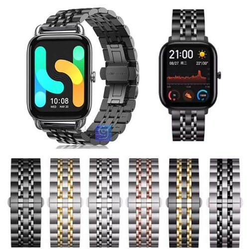 بند استیل ساعت هایلو Haylou RS4 Plus مدل 7Bead