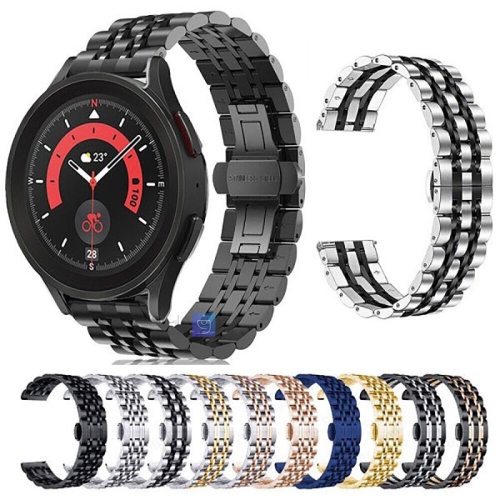 بند استیل ساعت گلکسی واچ 5 پرو مدل 7Bead