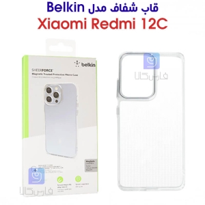 قاب شفاف شیائومی ردمی 12C برند Belkin