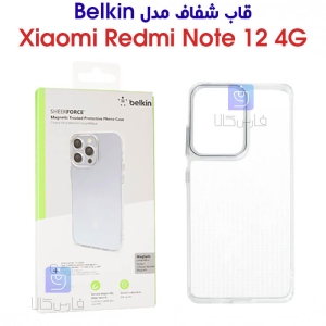 قاب شفاف شیائومی ردمی نوت 12 4G برند Belkin