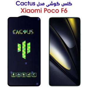 گلس گوشی شیائومی Poco F6 مدل Cactus