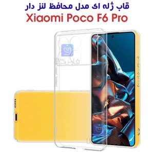 قاب ژله ای شیائومی Poco F6 Pro مدل محافظ لنز دار